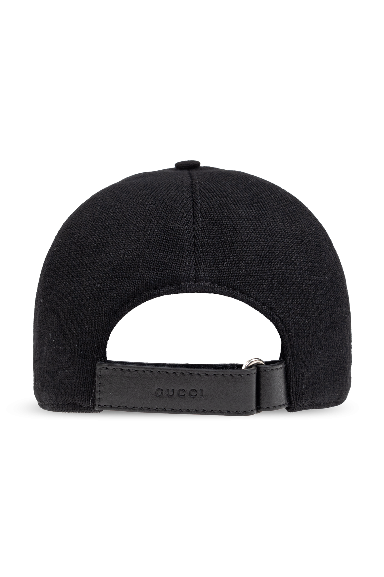 キャップ Gucci Black Wool Baseball Cap Black Wool baseball cap Gucci - Vitkac AS